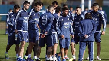 Argentina inició la preparación para la Copa América