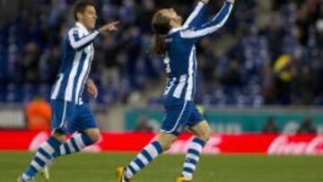 Sergio Garc&iacute;a dispara al Espanyol.