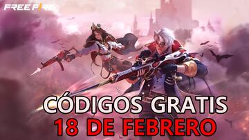 Free Fire | Códigos de hoy domingo 18 de febrero de 2024: recompensas gratis
