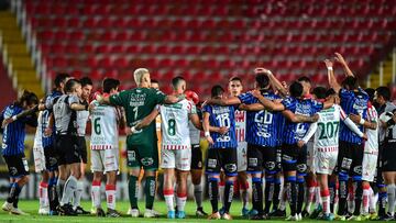 during the game Necaxa vs Queretaro, corresponding to day 10 of the Torneo Clausura Grita Mexico C22 of Liga BBVA MX, at Victoria Stadium, on March 11, 2022.
<br><br>
durante el partido Necaxa vs Queretaro, correspondient
