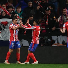 El Atlético llega lanzado al Bernabéu