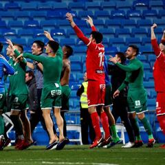 Así se celebra la toma del Bernabéu: la felicidad del 'Lega'