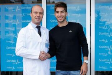 Lucas Silva pasó el reconocimiento médico. 
