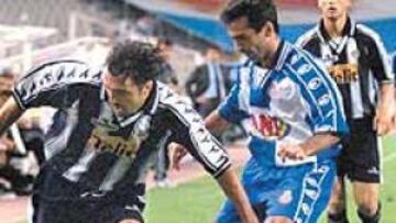 <b>YA HACE CINCO AÑOS. </b>En el verano de 1999, los italianos jugaron ante el Espanyol en Montjuïc.