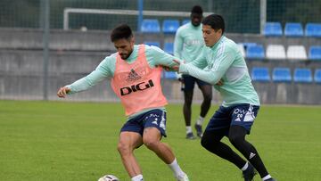28/09/22 ENTRENAMIENTO DEL REAL OVIEDO
DAVID COSTAS CON HUGO RAMA