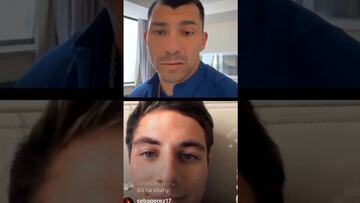 "Tío Gary": la cómica respuesta de Montes a Medel en un live