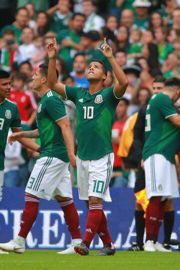 Crónica en imágenes del México vs Escocia
