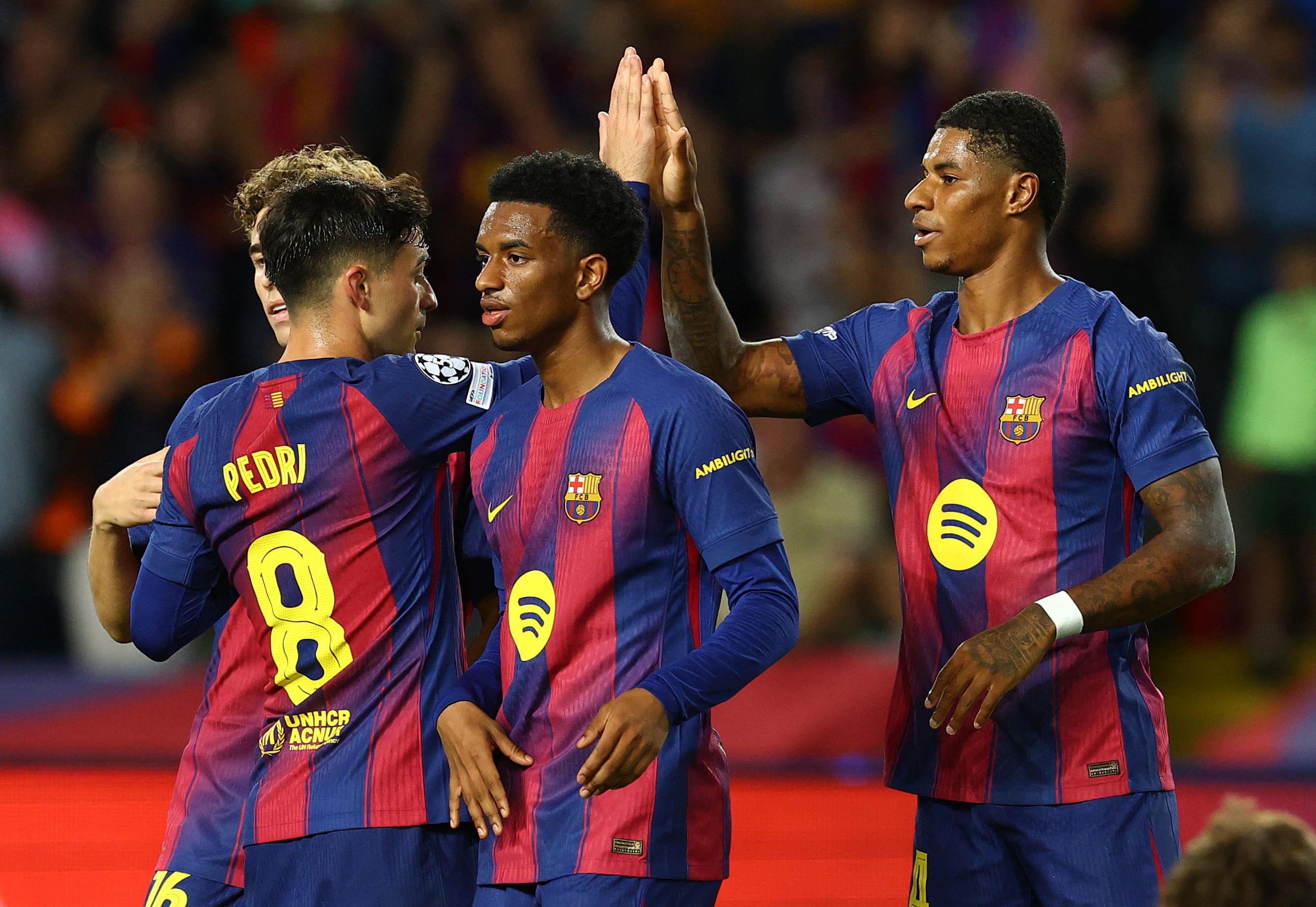Resumen y goles del Barcelona vs Olympiacos, jornada 3 de la Champions League 25-26
