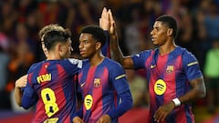 Resumen y goles del Barcelona vs Olympiacos, jornada 3 de la Champions League 25-26