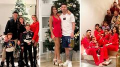 Quién es quién en la felicitación navideña de Cristiano y Georgina