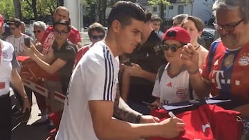 James de los hinchas: el más aclamado del Bayern Múnich