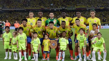 Convocatoria de Colombia para enfrentar a Brasil y Paraguay