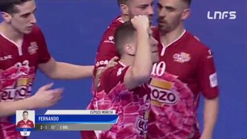 Resumen y goles de ElPozo Murcia - Palma Futsal