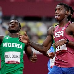 Tiempo increíble con 17 años y mirada hacia atrás: así es Knighton, el nuevo Bolt