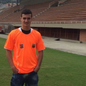 Diego Gregori (España). Juega en el Envigado de Colombia.