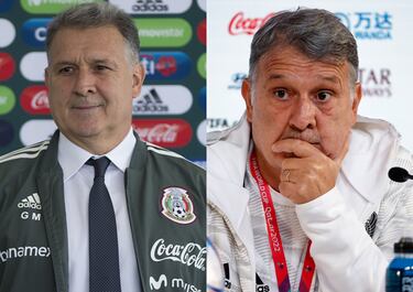 ¿Le pasará a Diego Cocca? Así cambió el rostro del ‘Tata’ Martino con Selección Mexicana