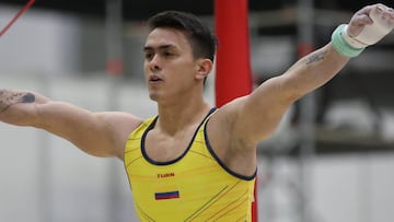 Jossimar Calvo, gimnasta colombiano