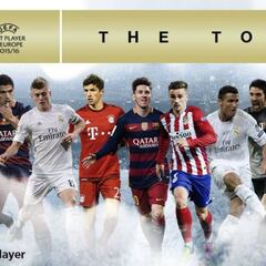 7 de LaLiga, finalistas al Mejor Jugador UEFA: no está Neymar