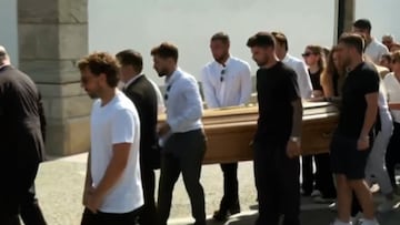 Heartbreaking moment: Ruben Neves carries Diogo Jota’s coffin at funeral