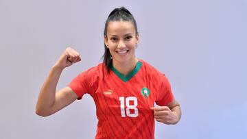 Ame Atiq, jugadora del DUX Logroño y de la selección de Marruecos.
