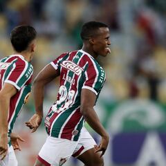 Jhon Arias, imparable: Gol en empate de Flu vs Corinthians