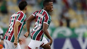 Jhon Arias, imparable: Gol en empate de Flu vs Corinthians