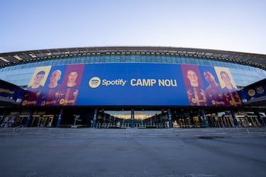 Acelern en las obras del Spotify Camp Nou