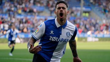 11/05/22 PARTIDO PRIMERA DIVISION 
ALAVES - ESPANYOL 
PRIMER GOL MIGUEL DE LA FUENTE 1-0 ALEGRIA