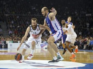 Sergio Rodríguez y Nenad Krstic.