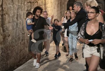 Marcelo disfruta de sus vacaciones en Dubrovnik con su familia