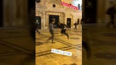 La particular 'pichanga' de Ángelo Henríquez en Jordania