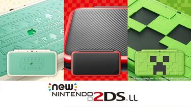 Anuncian la New 2DS XL estilo Minecraft y nuevos packs