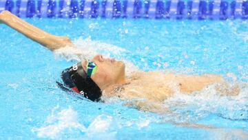 Alberto Abarza finaliz&oacute; octavo en la final de 50 metros espalda en los Juegos Paral&iacute;mpicos de R&iacute;o 2016. 