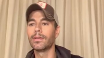 Enrique Iglesias matiza su 'retirada' y habla de su accidente de dron