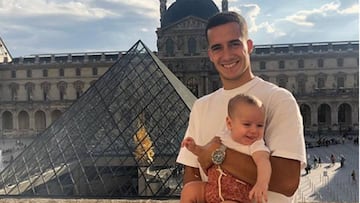 El tierno viaje de Lucas V&aacute;zquez con su adorable familia a Par&iacute;s