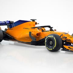 Así es el McLaren MCL 33. El coche de Alonso para 2018
