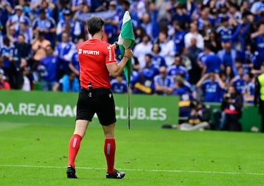 LaLiga denuncia el intercambio de insultos en el partido entre Racing y Real Oviedo