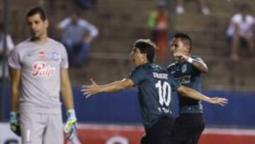 Pablo Zeballos fue una de las figuras ante Libertad de Paraguay