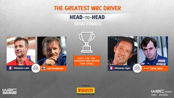 Sainz elimina a Makinen y se enfrenta ahora a Ogier