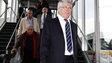 Enrique Cerezo, presidente del Atlético de Madrid.