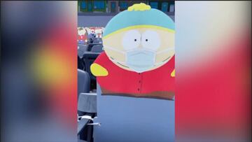 Personajes de South Park llenaron las gradas de Broncos