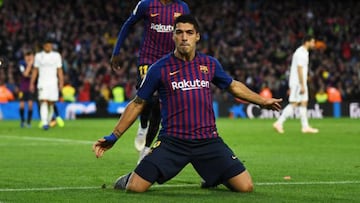 Barcelona's Luis Suarez helped to seal Julen Lopetegui's fate with a hat trick in the 5-1 defeat of Real Madrid last October.