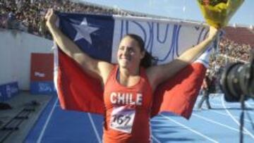 Natalia Duco es una de las deportistas que se quedó con el premio.
