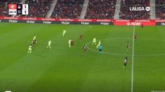 Alucinante: Cubarsí, 13 kilos menos, mandó a la lona al ‘ogro’ Muriqi en la acción decisiva del 1-2