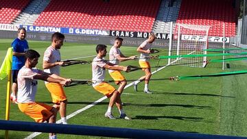 Pascu, Medr&aacute;n, Sobrino, Cheryshev y Uros Racic. 