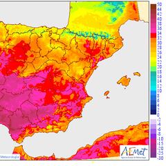 “Aviso especial” de AEMET por la ola de calor: los lugares que pasarán los 40 grados