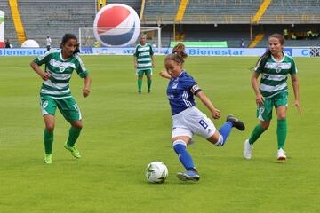 Millonarios venció 2-1 a La Equidad en la primera fecha de la Liga Águila Femenina. 