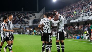 El Cartagena logró la pasada jornada su primer triunfo como local.