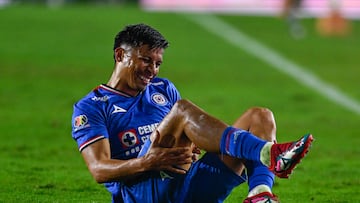 during the semi-finals second leg match between Tigres UANL and Cruz Azul, as part of the Liga BBVA MX, Torneo Apertura 2025 at Universitario Stadium, on December 06, 2025 in Monterrey, Nuevo Leon, Mexico.