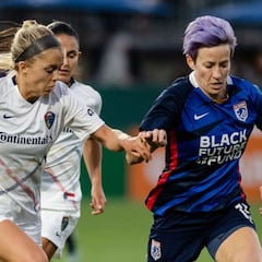 Megan Rapinoe rompe sequía goleadora en la NWSL